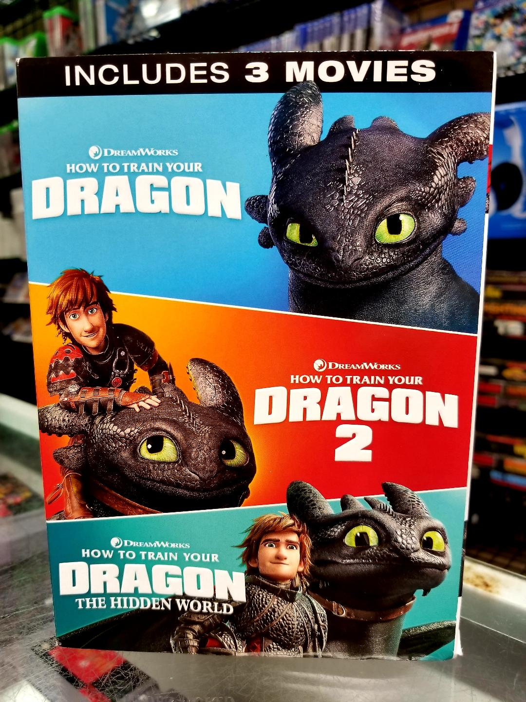 How To Train Your Dragon 3 Film Collection Dvd Movie Galore