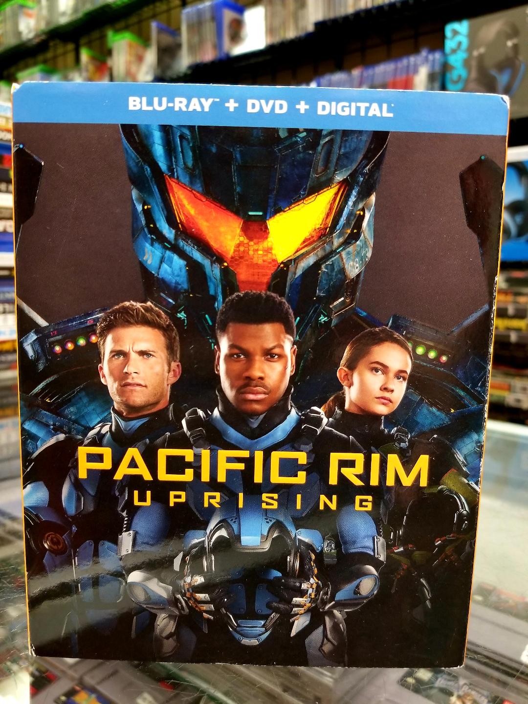 Pacific Rim Uprising Blu Ray + Dvd + Digital Movie Galore