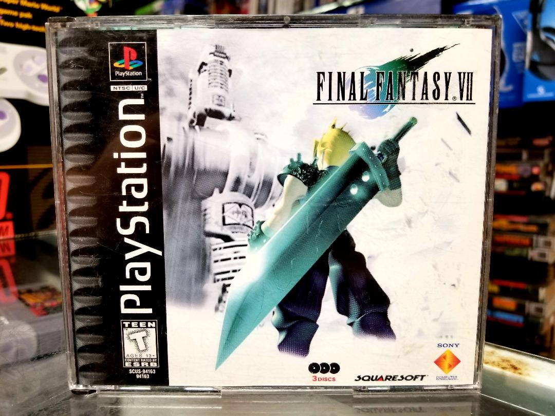 PS1 Final Fantasy 7 Movie Galore