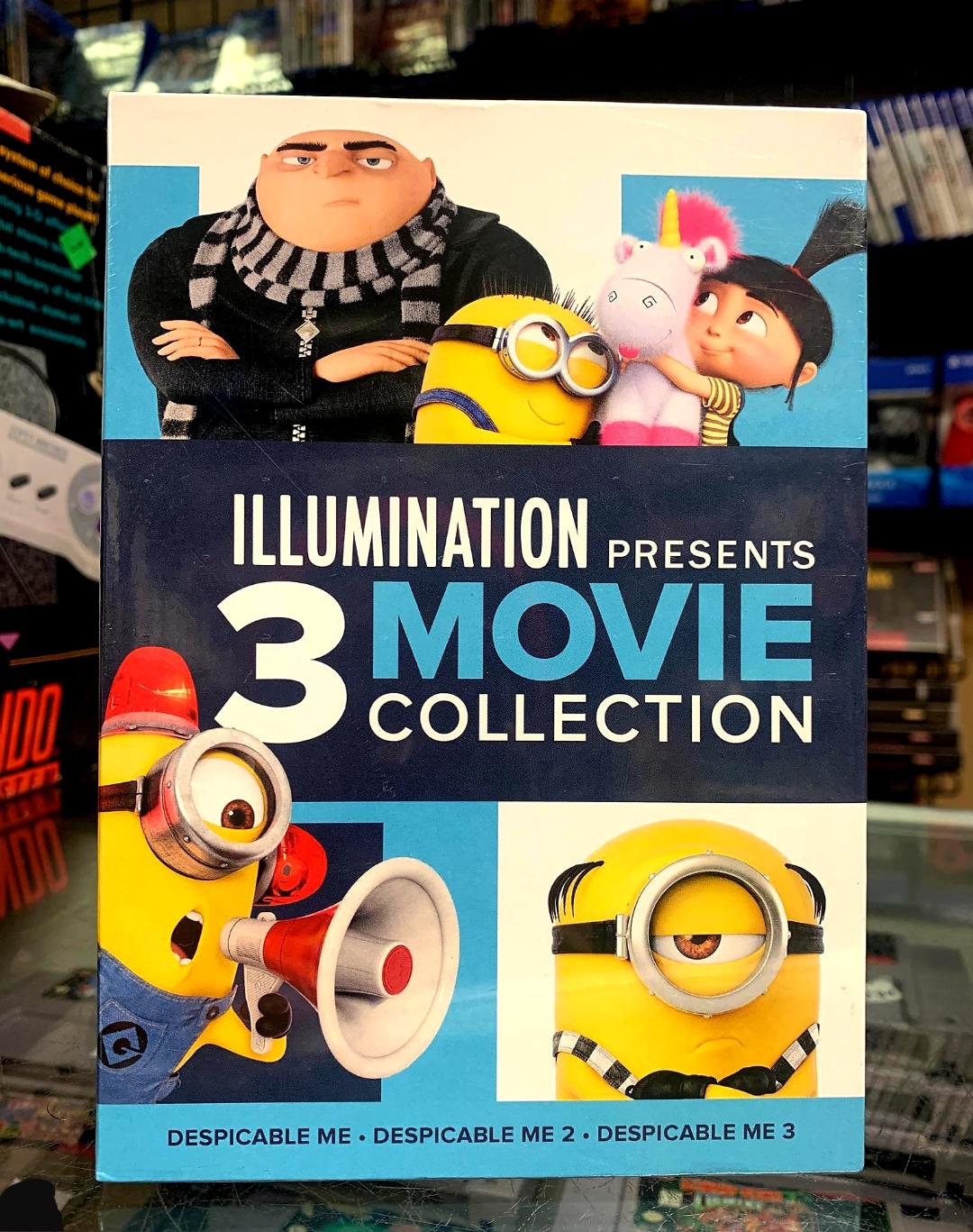 Despicable Me 1, 2 & 3 ( Illumination 3 Movie Collection ) Movie Galore