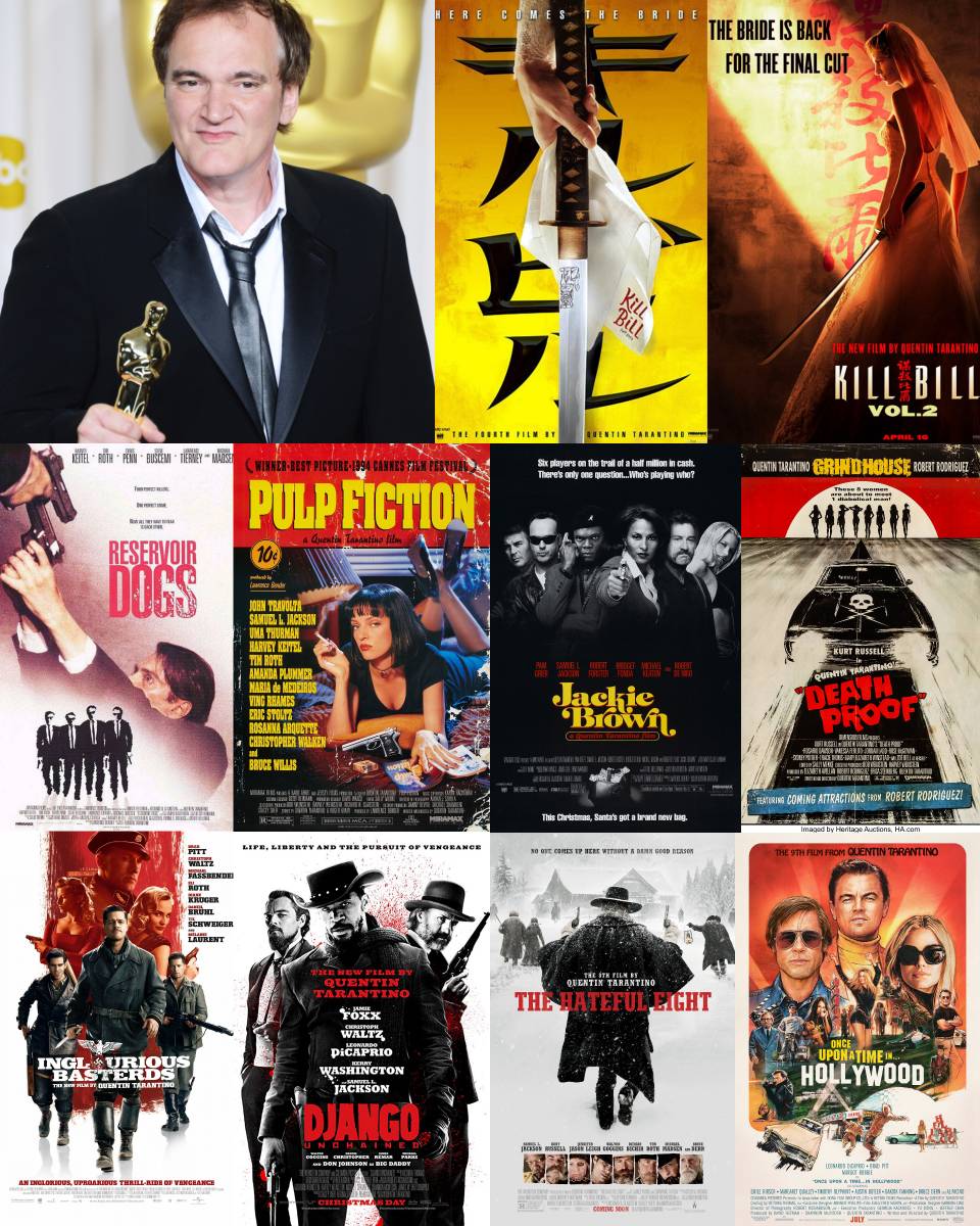 MovieRob’s Milestone Marathon Quentin Tarantino Movies MovieRob