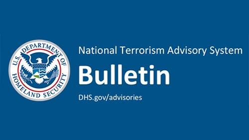 Department of Homeland Security National Terrorism Advisory Bulletin Logo