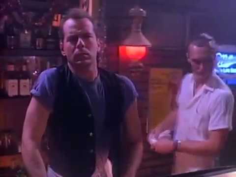 Bruce Willis in the Music Video for his single "Respect Yourself" (1987)