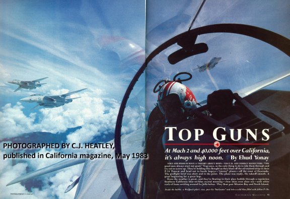 The movie Top Gun from 1986 was inspired by an article written by Ehud Yonaypublished in 1983.