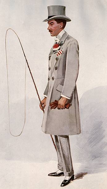 1907: Alfred Gwynne Vanderbilt Sr. (1877 - 1915), the son of the American industrialist Cornelius Vanderbilt. Original Artwork: Cartoon by Spy (Lesley Ward) from Vanity Fair. (Photo by Hulton Archive/Getty Images)