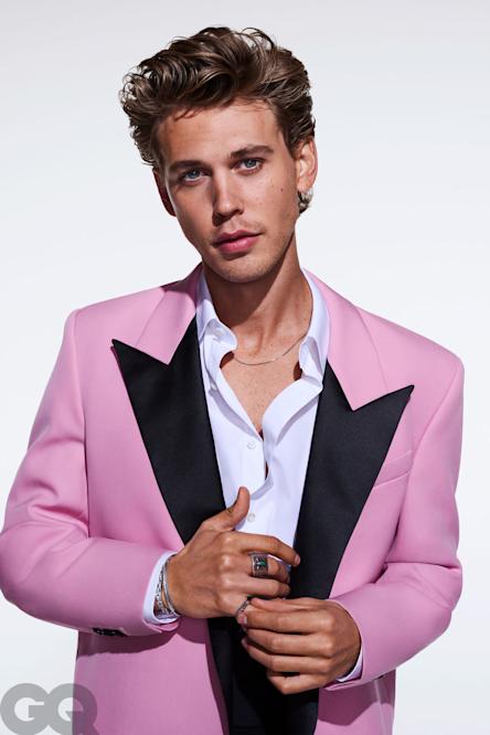 Austin Butler for the June 2022 cover of British GQ. Photo Credit: Eric Ray Davidson/PA