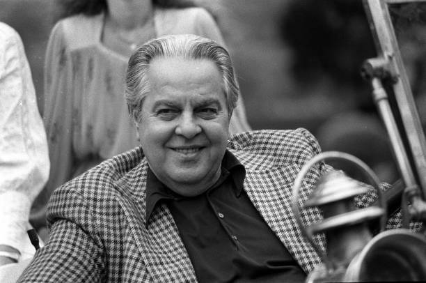 Albert "Cubby" Broccoli At Pinewood Studios, London. (1980)

Photo Credit: PA Images via Getty Images