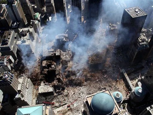 The World Trade Center site, often referred to as "Ground Zero" or "the Pile" immediately after the September 11 attacks, is a 14.6-acre (5.9 ha) area in Lower Manhattan in New York City. The site is bounded by Vesey Street to the north, the West Side Highway to the west, Liberty Street to the south, and Church Street to the east. The Port Authority of New York and New Jersey (PANYNJ) owns the site's land (except for 7 World Trade Center). The original World Trade Center complex stood on the site until it was destroyed in the September 11 attacks. The Port Authority, Silverstein Properties, and the Lower Manhattan Development Corporation (LMDC) have overseen the reconstruction of the site as part of the new World Trade Center, following a master plan by Studio Daniel Libeskind. Developer Larry Silverstein holds the lease to retail and office space in four of the site's buildings. Photo Credit: Google Images