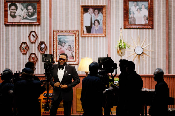 Anthony Anderson at the 75th Primetime Emmy Awards on the digitally recreated set of "Good Times" at the Peacock Theater in Los Angeles, CA, Monday, Jan. 15, 2024. Photo Credit: Robert Gauthier / Los Angeles Times via Getty Images