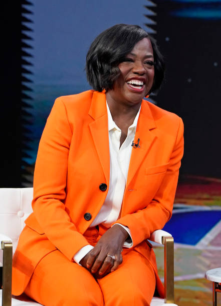 Ben Affleck, Matt Damon and Viola Davis are guests on Good Morning America on Monday, March 20, 2023 on ABC. Photo by Heidi Gutman/ABC via Getty Images