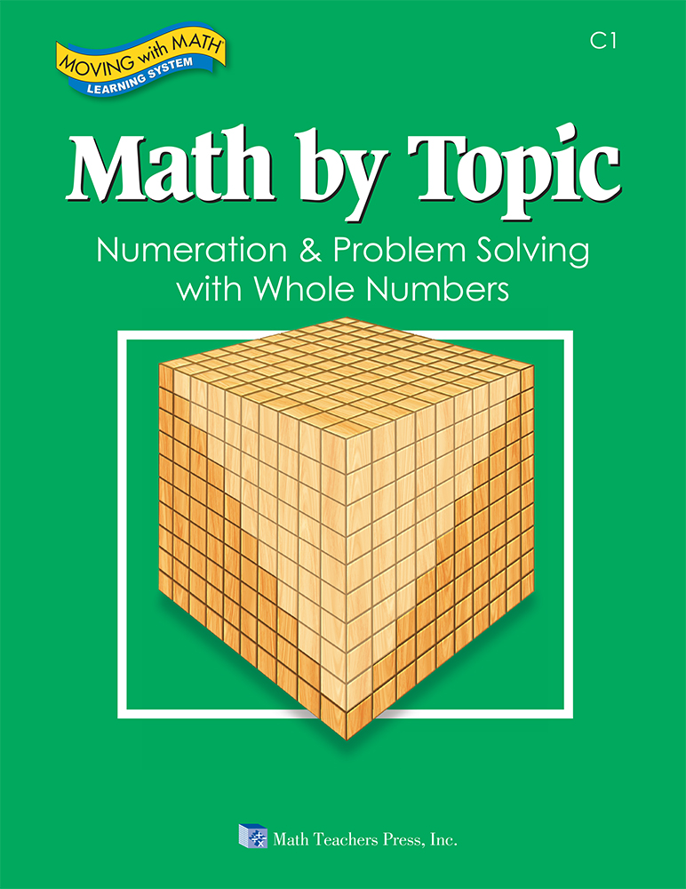 MMC1v2Numeration & Problem Solving Student Activity Book Moving with Math RTI Math Leader