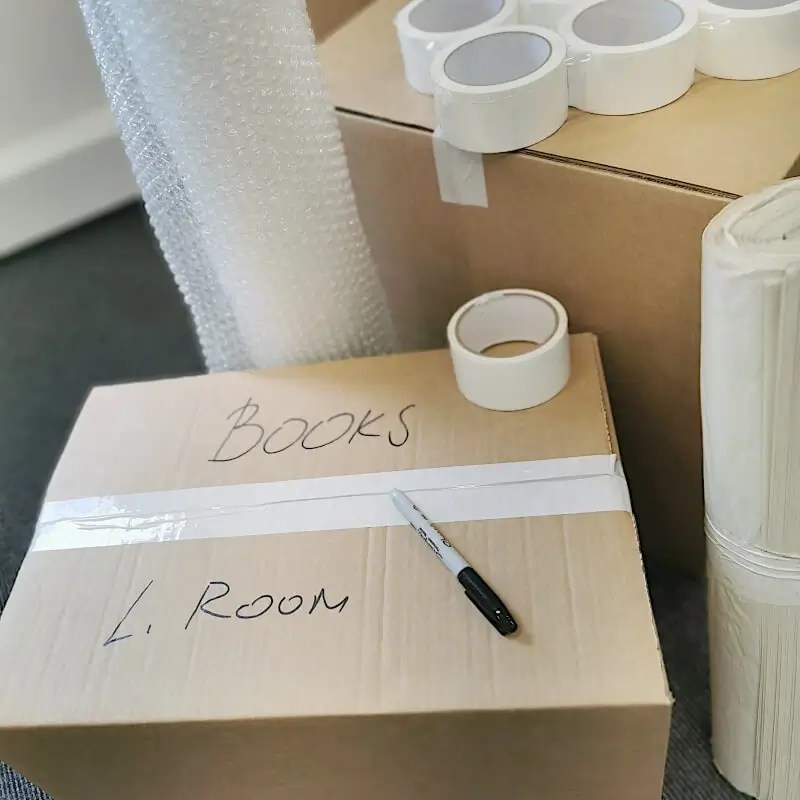 How To Label Moving Boxes Movivan Removals