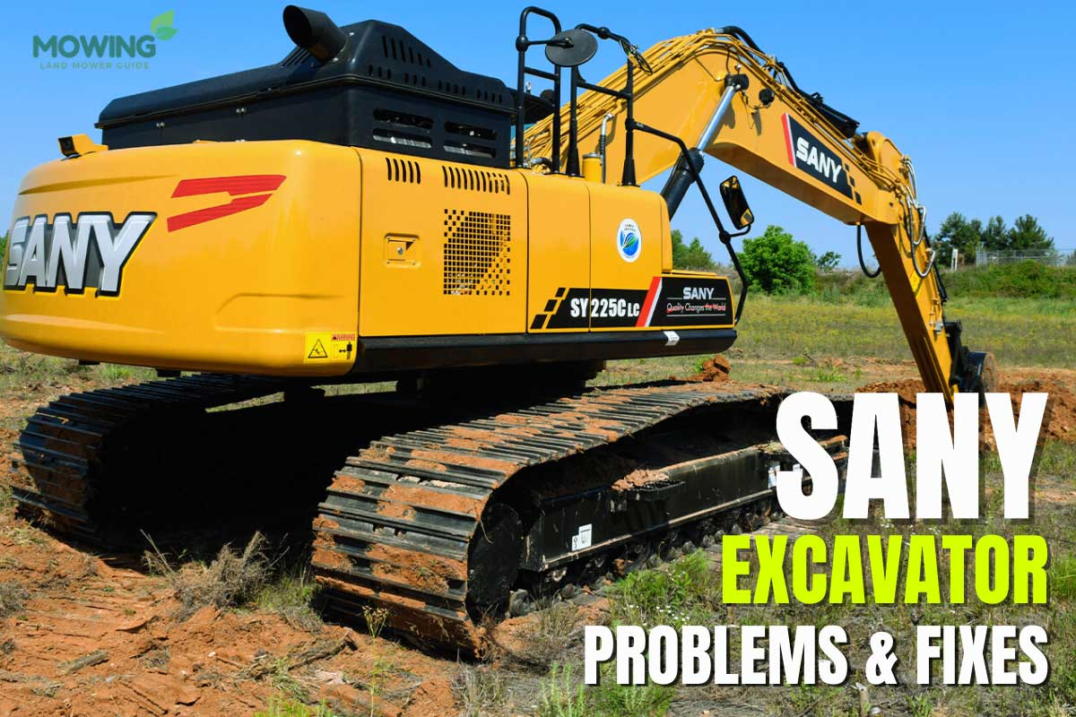 11 Common Sany Excavator Problems And Useful Fixes!