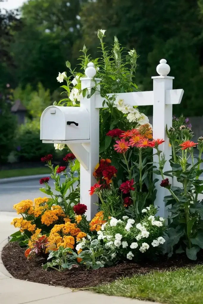 13 Brilliant Mailbox Flower Bed Ideas to Wow Your Neighbors MowersLab