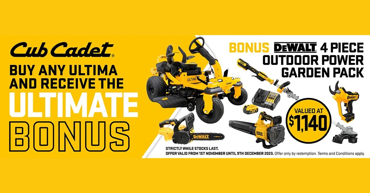 CUB CADET ULTIMATE BONUS - The Mower Supastore