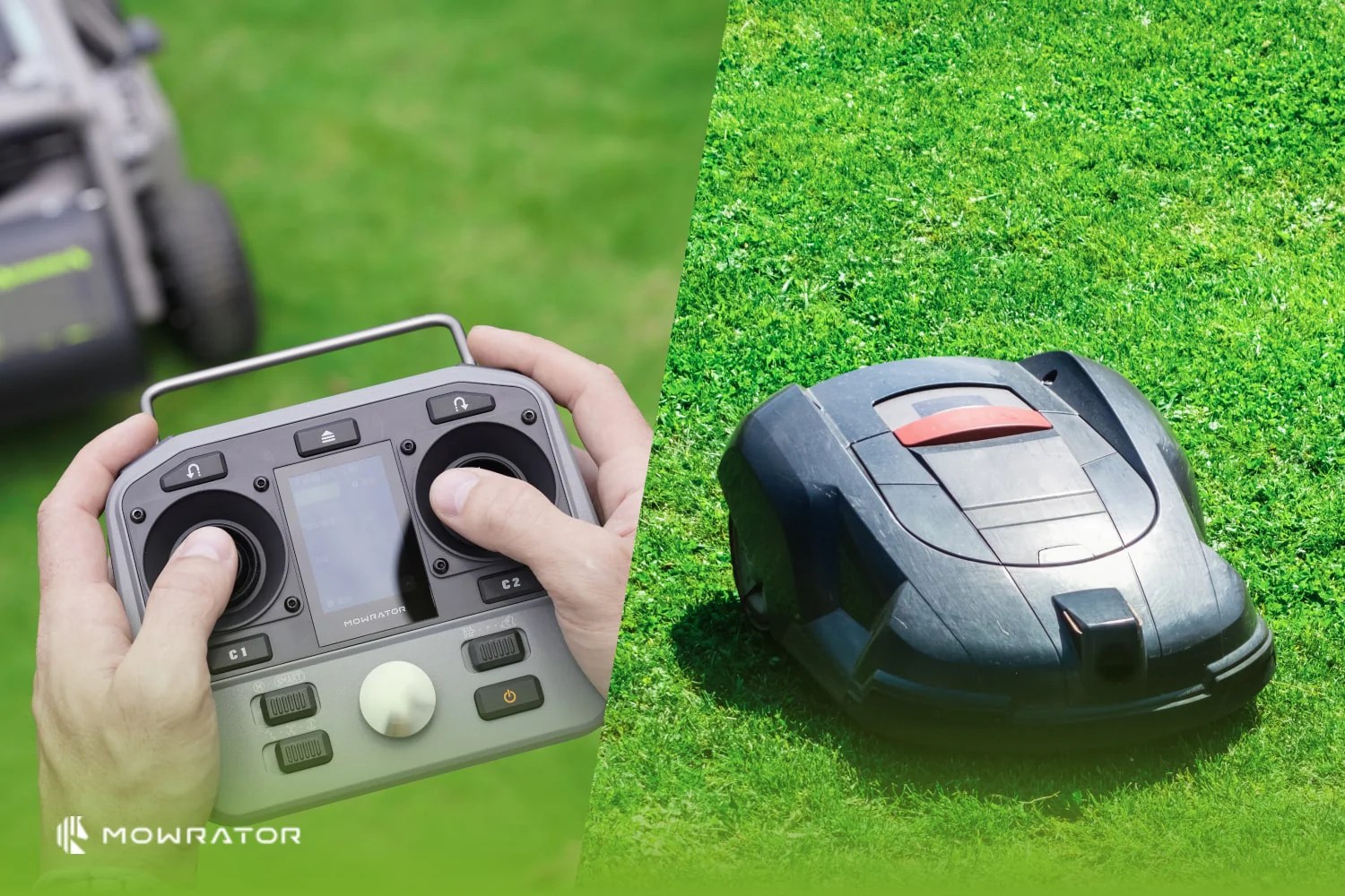 Remote Control Mowers Vs Autonomous Robot Mowers MOWRATOR