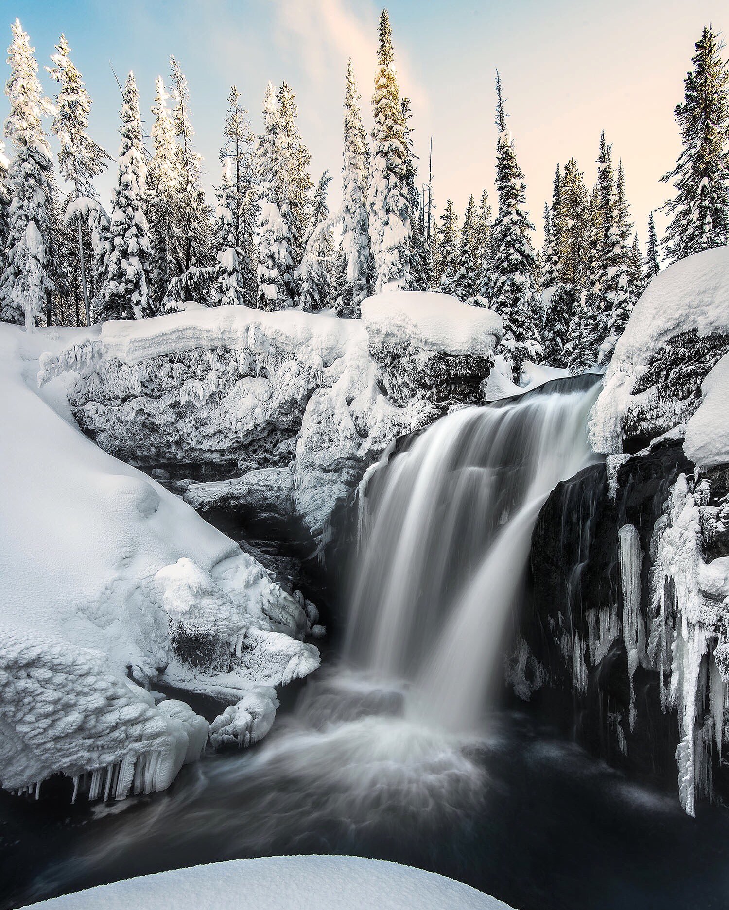 Yellowstone NP 53 Moose Falls