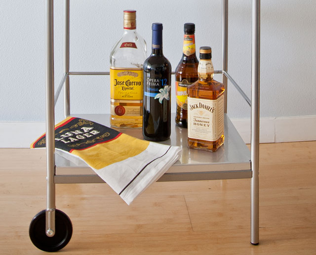 Ikea Bygel Utility Cart Makeover mox & fodder