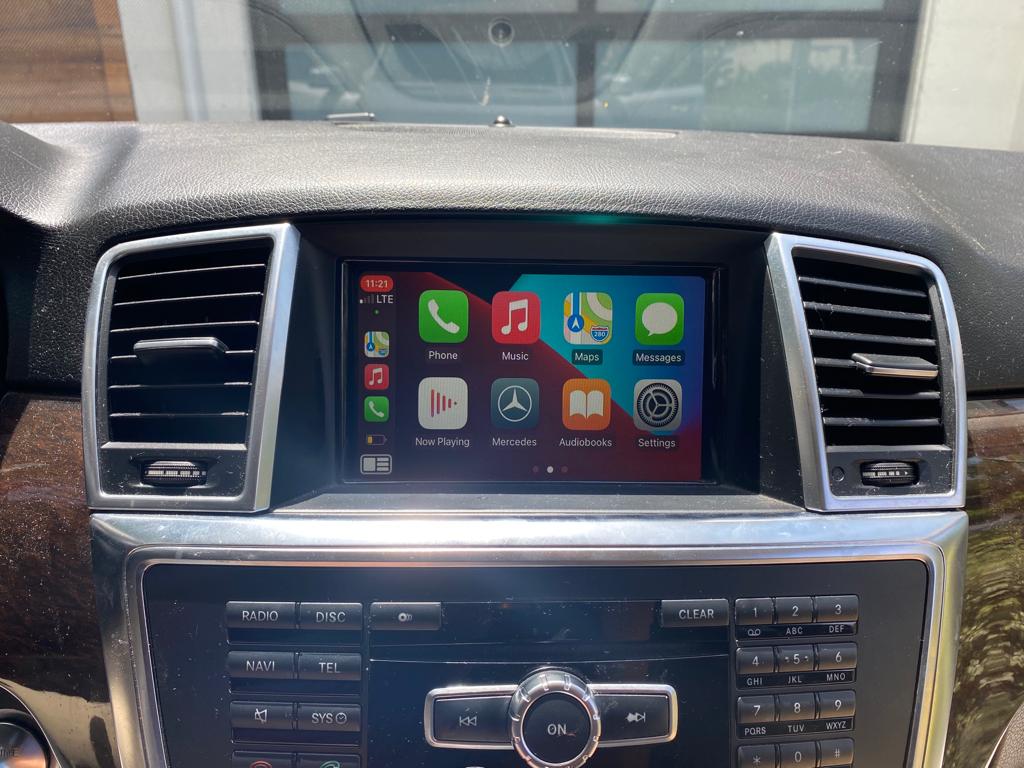 Mercedes NTG 4.5 Apple CarPlay & Android Auto Mozart Electronics