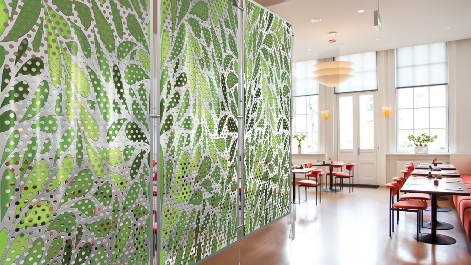 Room Dividers Custom Moz Designs Decorative Metal and Architectural