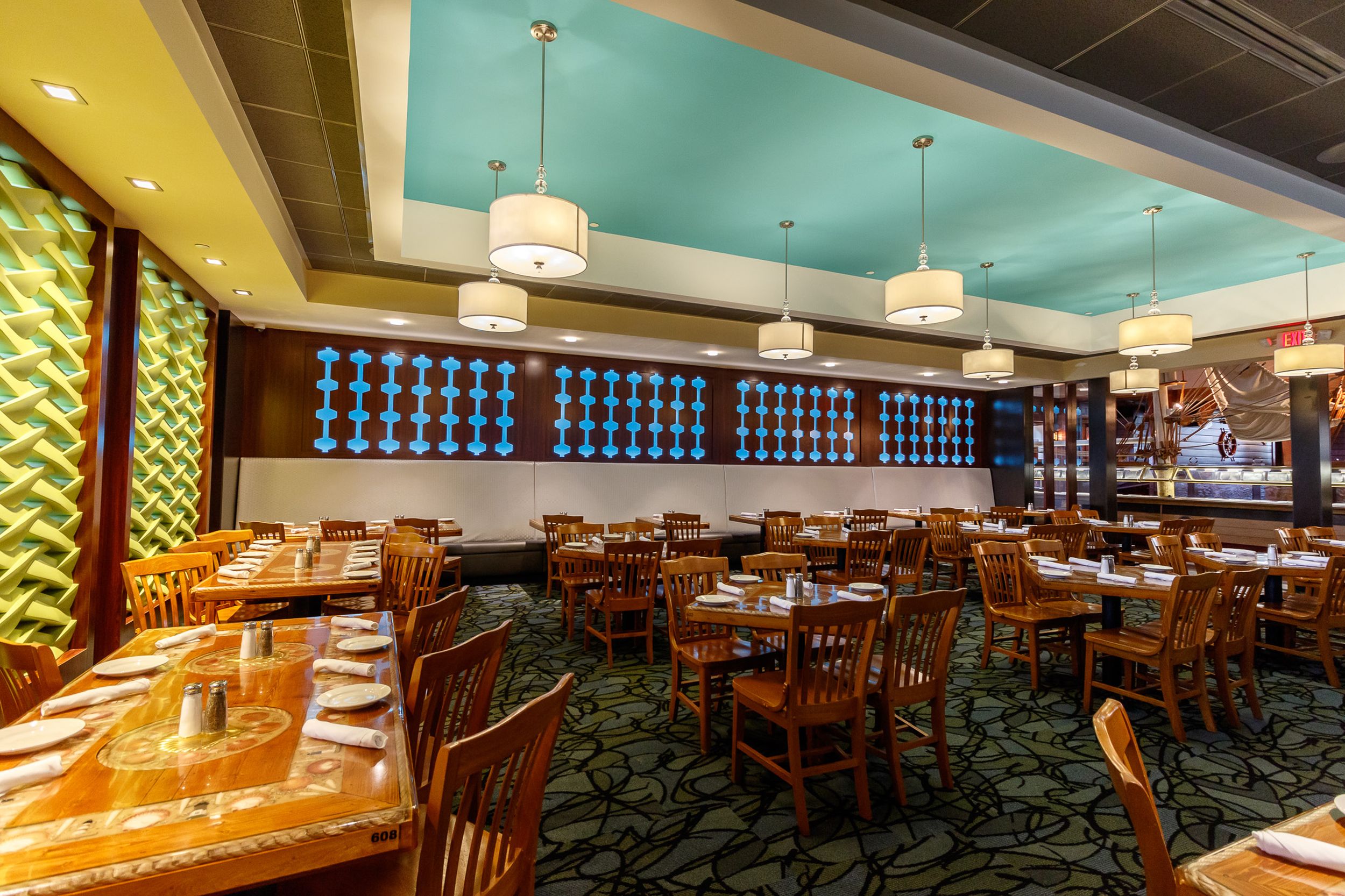 Captain Seafood Buffet Restaurant Interior Renovations