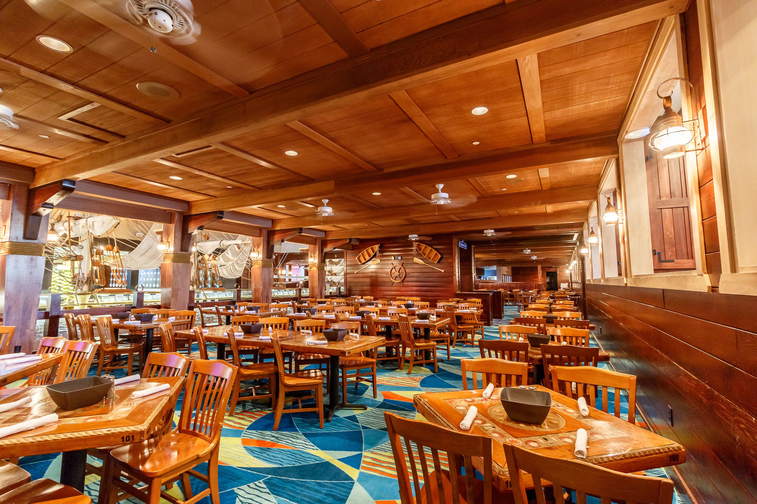 Captain Seafood Buffet Restaurant Interior Renovations