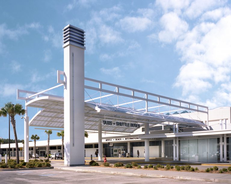 Myrtle Beach International Airport Arrival and Departure Structures