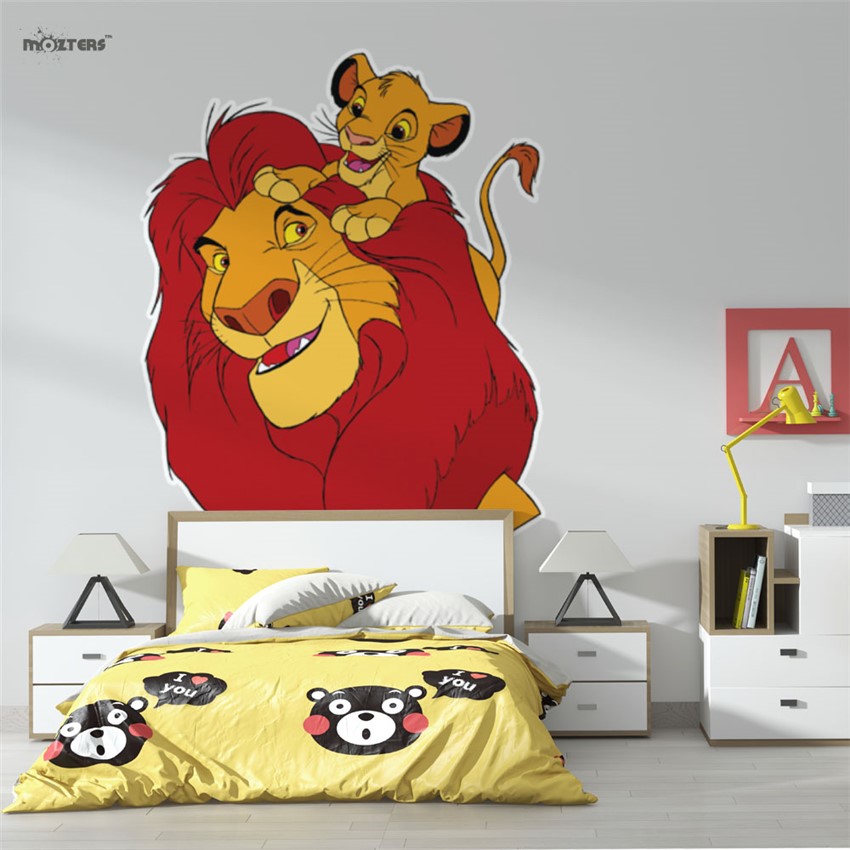 Lion King Wall Decal Mozters
