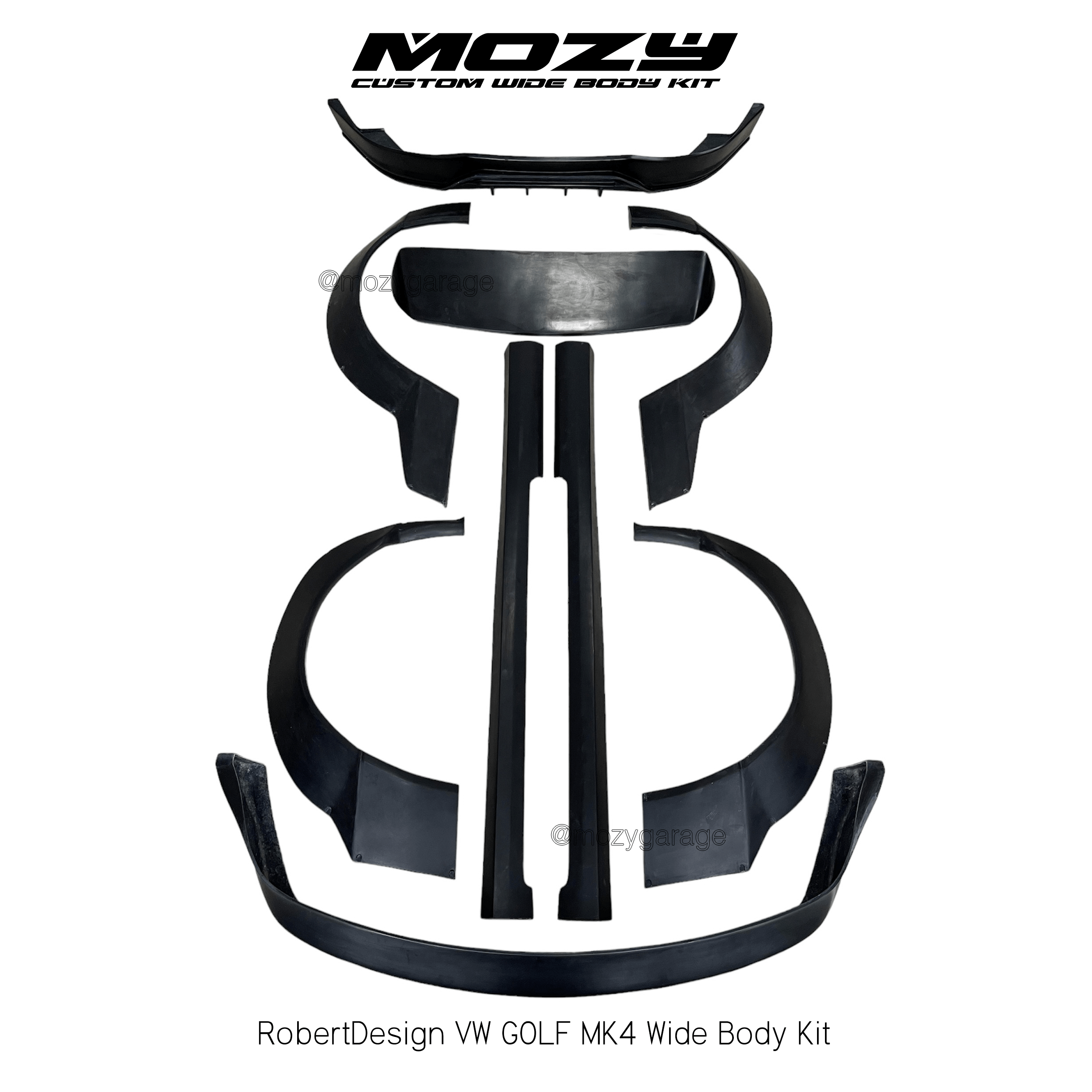 Rob3rtDesign - Volkswagen Golf MK4 Wide Body Kit- Mozy Garage