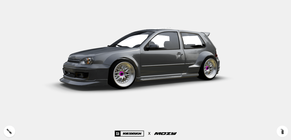 Rob3rtDesign - Volkswagen Golf MK4 Wide Body Kit- Mozy Garage