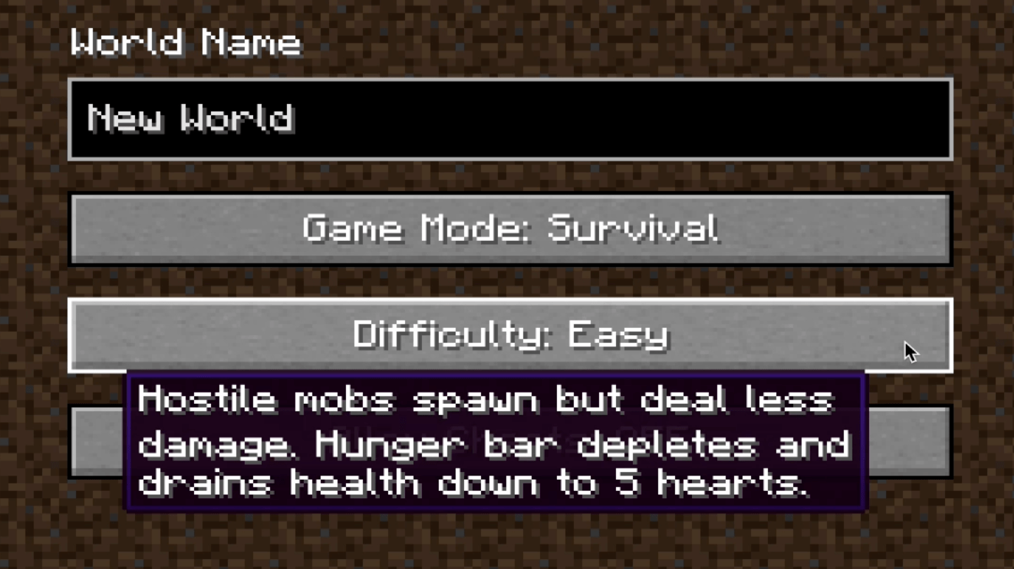 4 Difficulty Modes in Minecraft - What You Need To Know