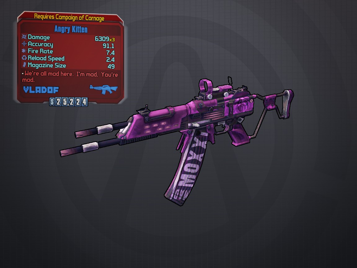 Borderlands 2 campaign of carnage legendary weapons explorelokasin