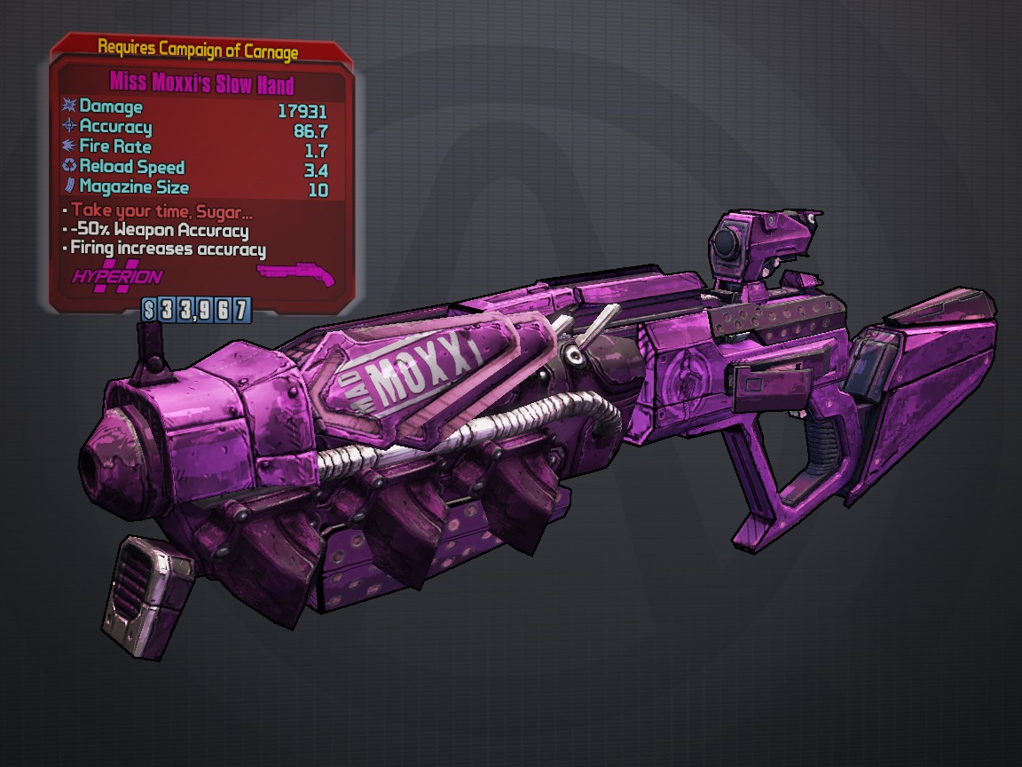 Borderlands 2 A Sneak Peek of Mr Campaign Of Carnage Armory