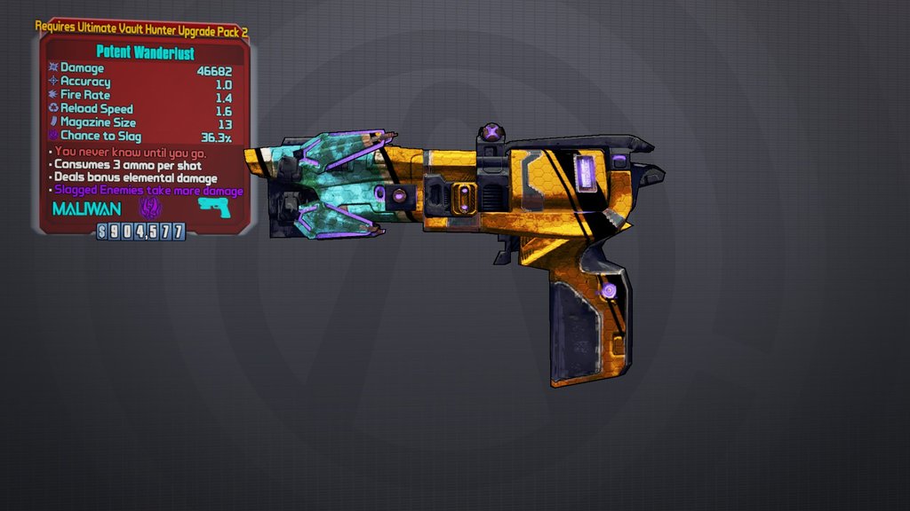 Borderlands 2 All Ultimate Vault Hunter Pack 2 Weapons And Class Mods