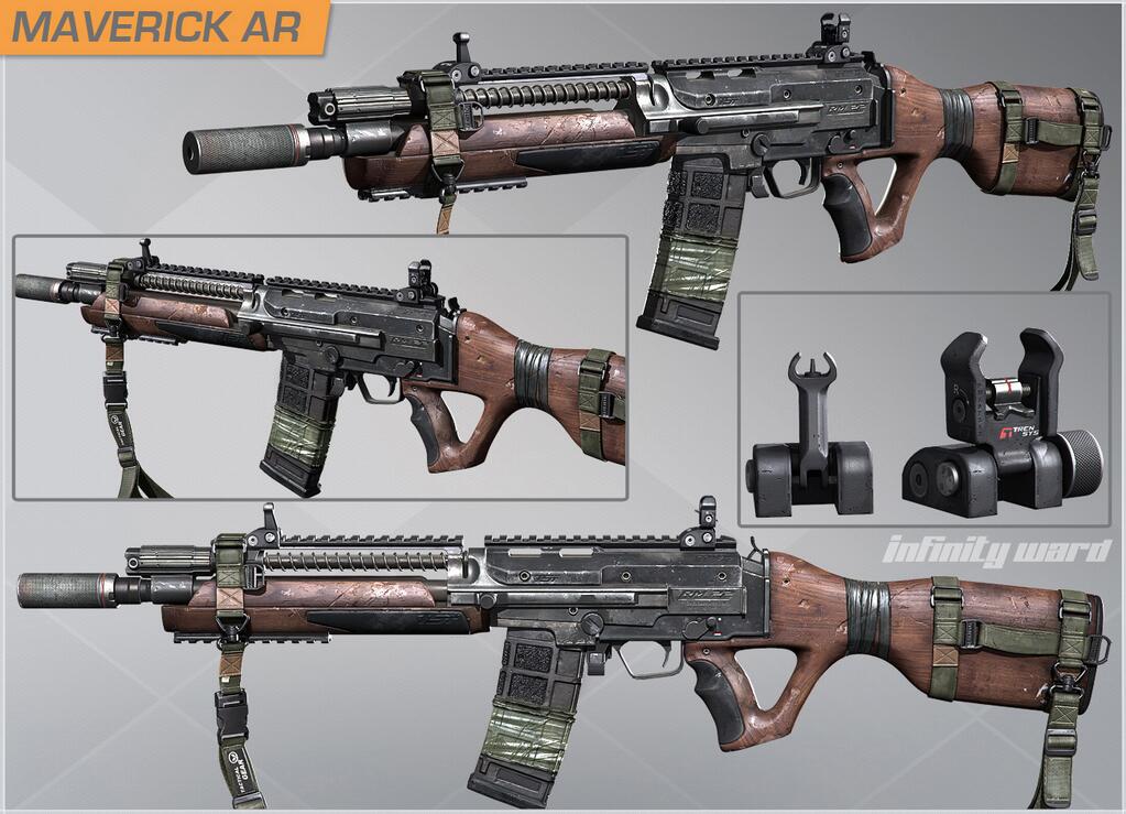 Call of Duty Ghosts Infinity Ward Shares Onslaught DLC Weapon