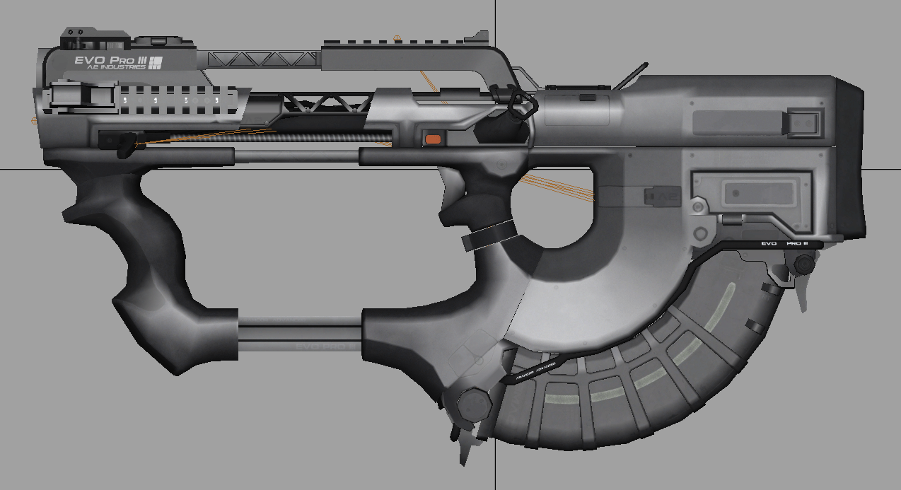 Call of Duty Ghosts HiRes Images of "The Ripper" Weapon DLC MP1st