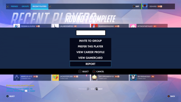 Overwatch Console Report System Finally Implemented, Repeat Offenders to Be Banned Permanently