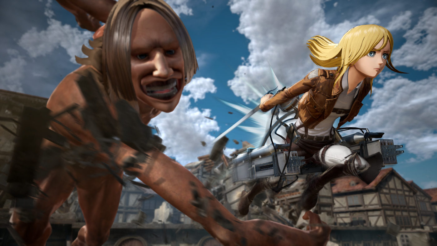 Free Aot Games Online Attack on Titan Game PS4 Use 3D Maneuver Gear