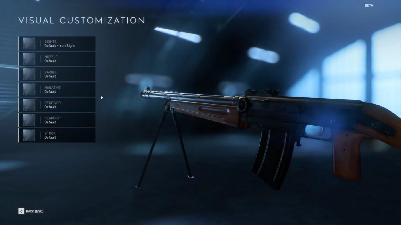 Battlefield 5 Gun Customization Detailed in New Images