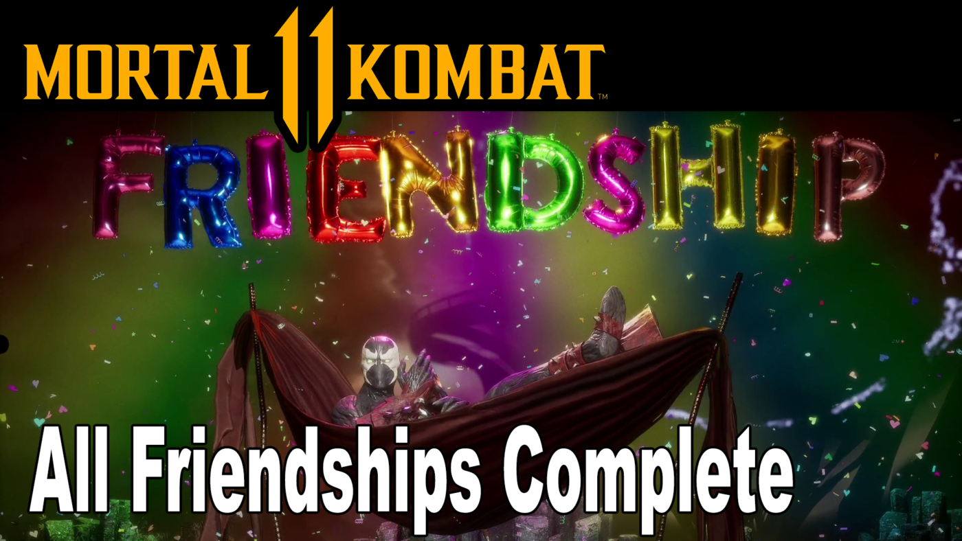 Mortal Kombat 11 Friendships Compilation Showcased MP1st
