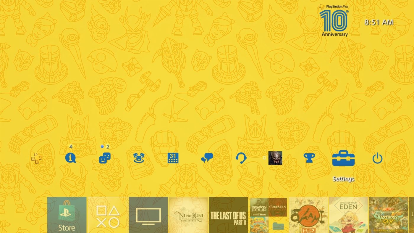 Free PlayStation Plus 10th Anniversary PS4 Theme Now Out, Here's the