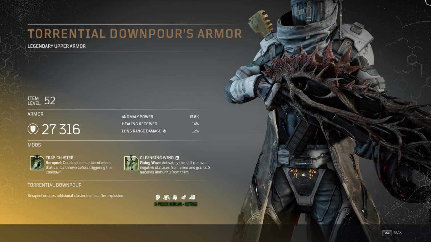 Massive List of Outriders Legendary Weapons, Armor Sets Leaked via Datamine (Spoilers) Update