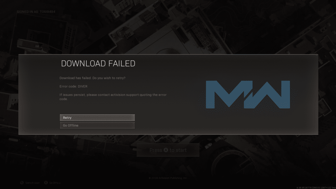 Warzone Dev Error "Diver" Download Bug Stopping Players From Playing