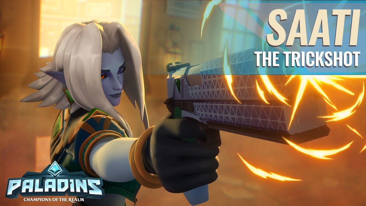 Paladins Champions Teaser Introduces Saati The Trickshot to the Roster