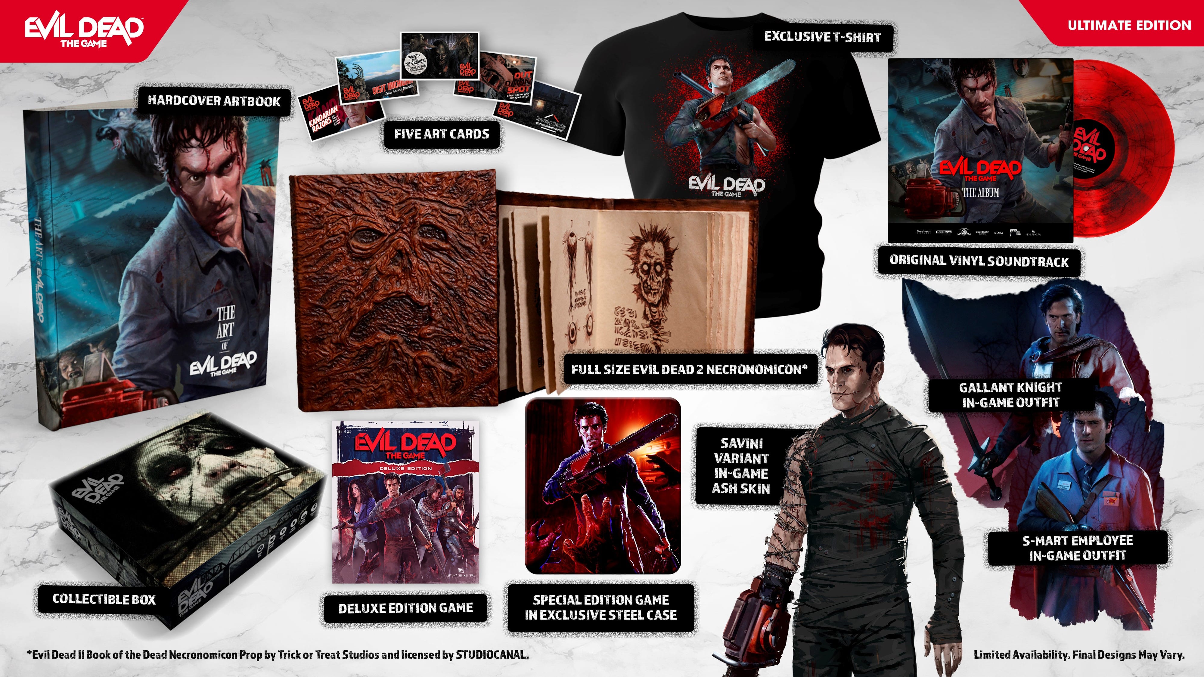 Evil Dead The Game Deluxe Edition, Physical Collector's Edition Revealed