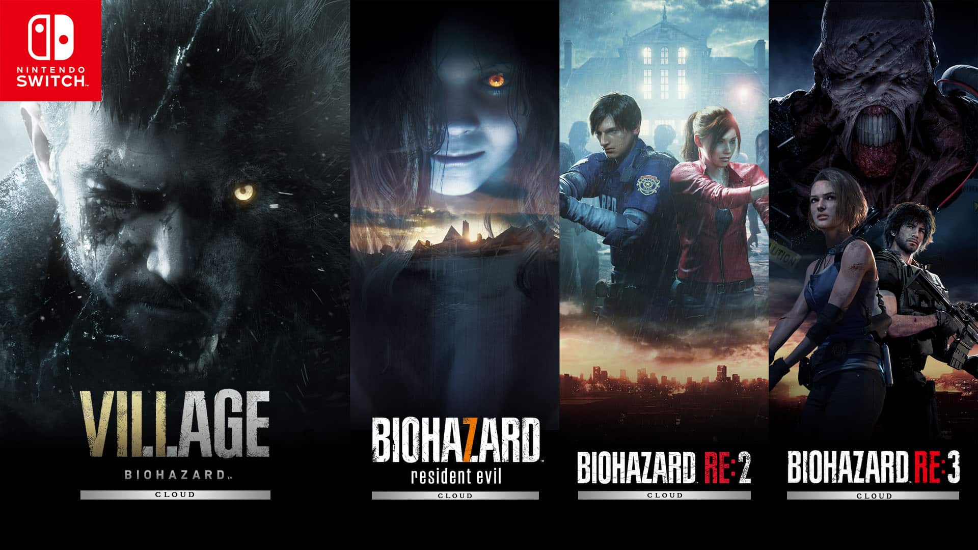 Resident Evil Village Cloud Including Other RE Titles & Winters DLC