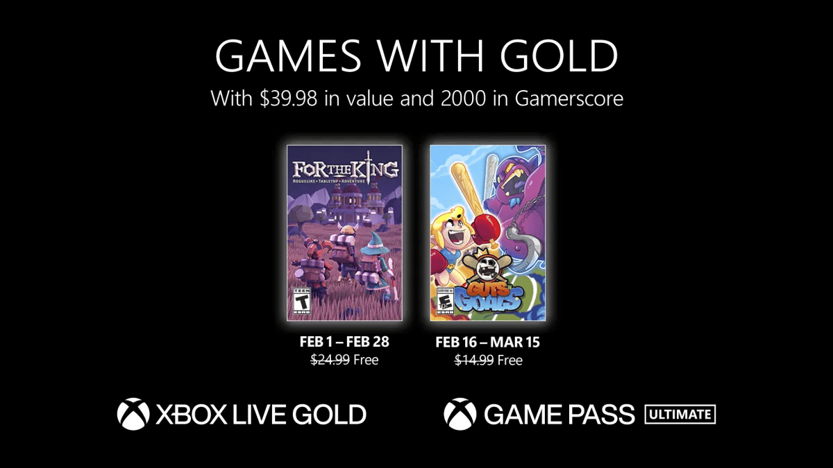 Xbox Games With Gold Free Games for February 2023 Revealed MP1st