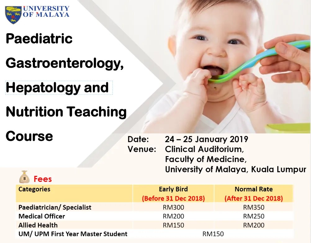 Paediatric Gastroenterology, Hepatology and Nutrition Teaching Course