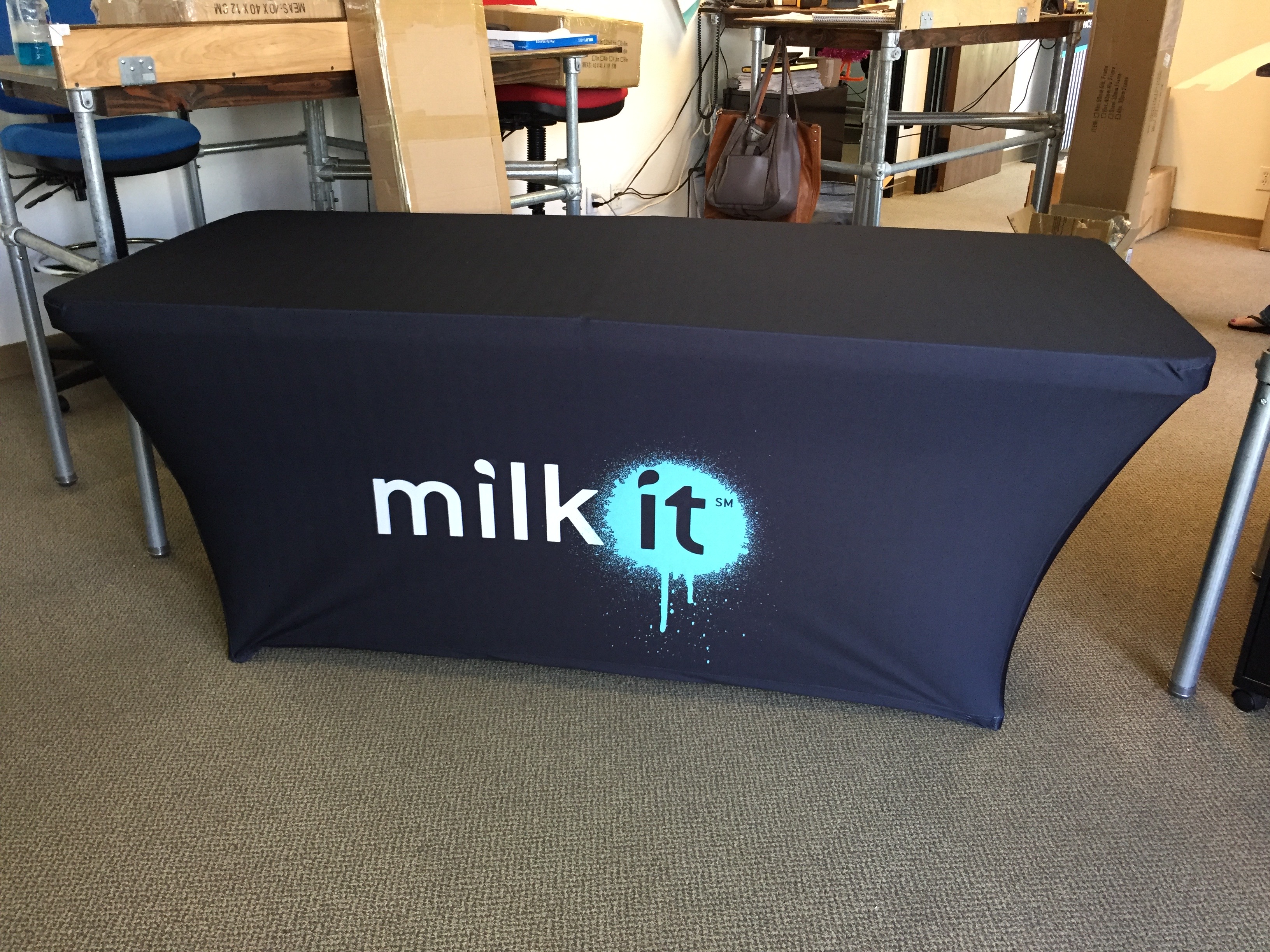 Indoor STRETCH Table Covers (6') MPA Graphics
