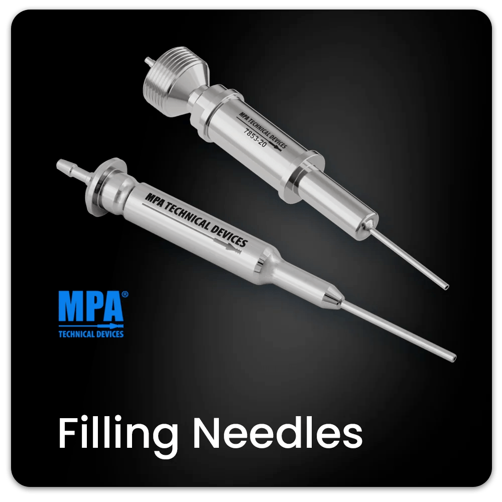 Spare parts filling needles MPA Technical devices